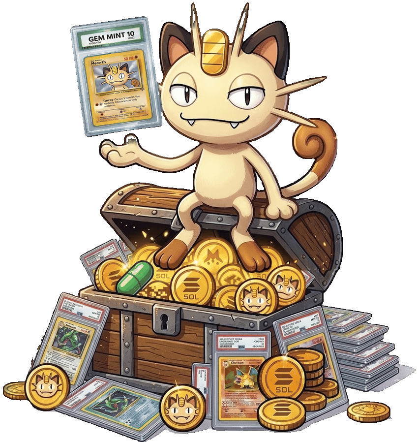 Meowth Gem Mint 10 Animated